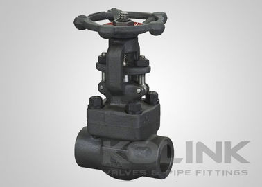 API 602 ফোরজড ইস্পাত গেট ভালভ সকেট ওয়েল্ড ১/২-২ ইঞ্চি A105