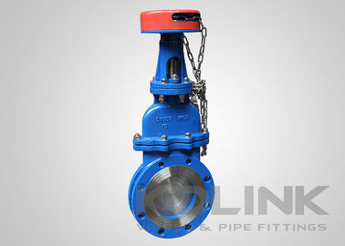 বোনাটেড ছুরি গেট ভালভ Flanged DN50-DN1200 Class150 ম্যানুয়াল বা বায়ুসংক্রান্ত
