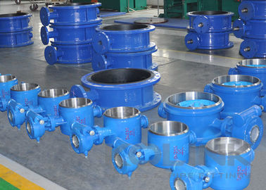Butt Weld Butterfly Valve কাস্ট স্টীল হাই প্রেসার ট্রিপল অফসেট