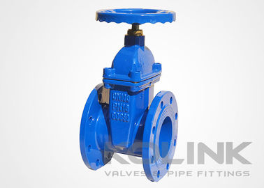 DIN 3352 F4 স্থিতিস্থাপক বসানো গেট ভালভ nonrising stem cast iron GGG40 GGG50