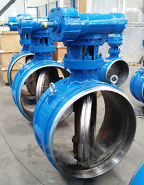 Butt Weld Butterfly Valve কাস্ট স্টীল হাই প্রেসার ট্রিপল অফসেট